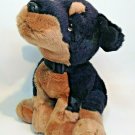 Russ Rottweiler Plush Purebred Puppy Dog Stuffed Animal Bean Bag Series 4387