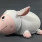 Snugeez White Lamb Microbead Plush Satin Pillow Stuffed Animal Sheep KB Toys 11"