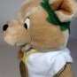 Caesars Palace Toga Teddy Bear Plush Doll Sandals Olive Leaf Headband 12"