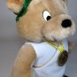 Caesars Palace Toga Teddy Bear Plush Doll Sandals Olive Leaf Headband 12"