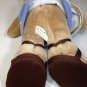 Caesars Palace Toga Teddy Bear Plush Doll Sandals Olive Leaf Headband 12"