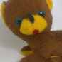 Happiness Aid Teddy Bear Cub ULTRA RARE Vintage Plush Brown Stuffed Animal 10"