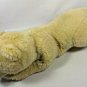 EJ Classic Polar Bear Cream Stuffed Animal Plush Long Pile Laying 22" Bean Bag