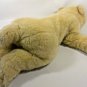 EJ Classic Polar Bear Cream Stuffed Animal Plush Long Pile Laying 22" Bean Bag