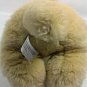 EJ Classic Polar Bear Cream Stuffed Animal Plush Long Pile Laying 22" Bean Bag