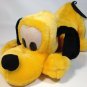Vintage Disney Pluto Plush Puppy Dog Golden Yellow Disneyland Stuffed Animal 12"