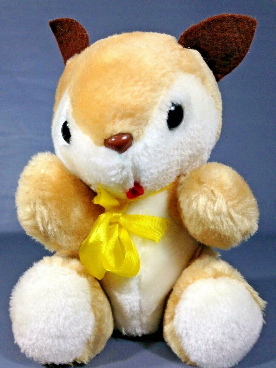 Vintage Gerber Baby Bunny Plush Atlanta Novelty Bean Bag Stuffed Animal 8"