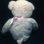 First Impressions Teddy Bear Plush Pink Heart Stuffed Animal Bean 16" Sewn Eyes
