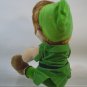 Disney Peter Pan Plush Doll St. Patrick's Day Green Suit Leprechaun Doll 12"