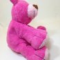 RARE Commonwealth Teddy Bear Pink Berry Floppy Stuffed Animal Plush Beanie 9"