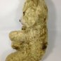 Vintage Teddy Bear Plush Handmade Musical Olive Green Stuffed Animal 16"