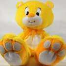 Plush Teddy Bear LARGE Yellow Sunshine Soft Asia Direct Stuffed Animal Toy 18"