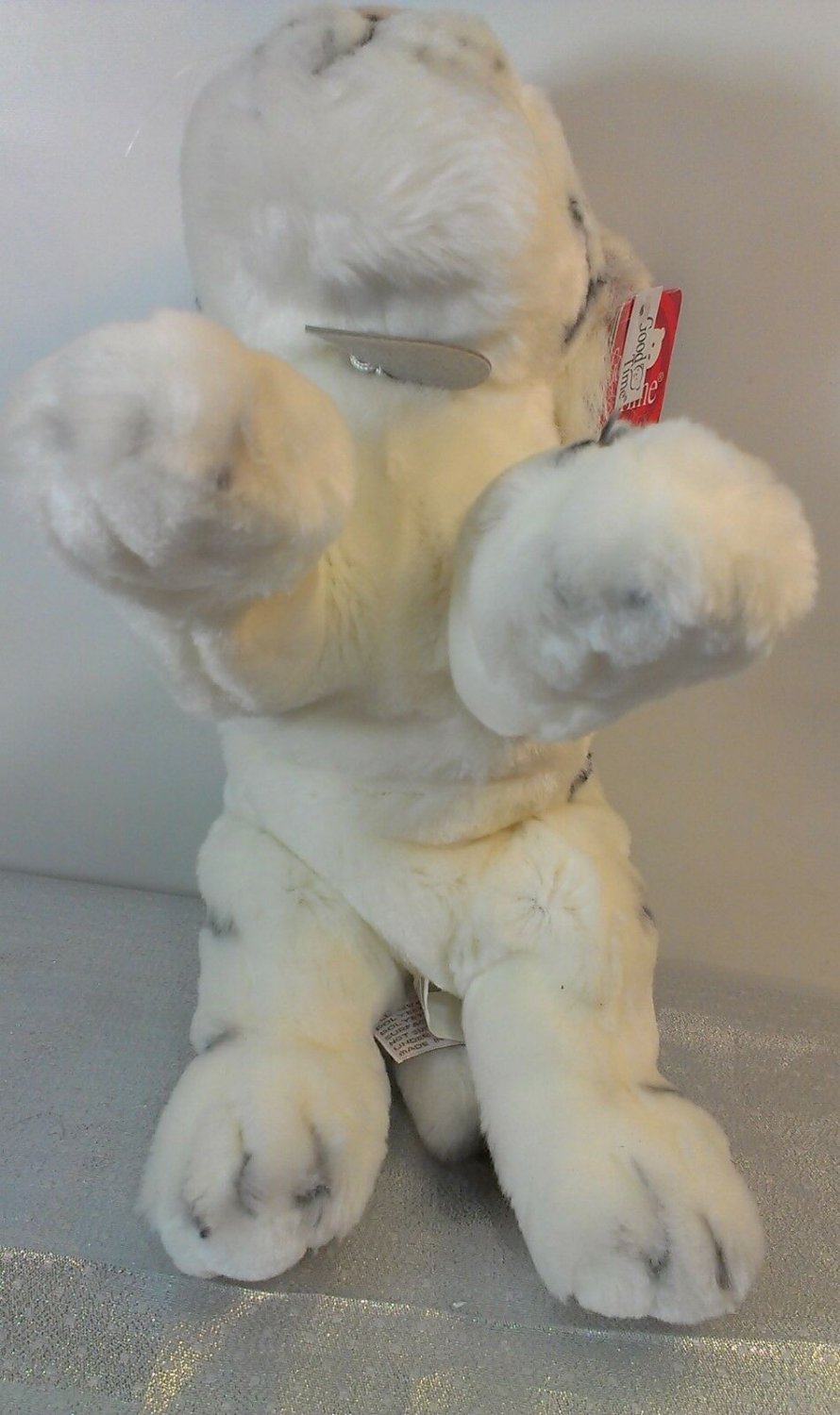 white siberian tiger stuffed animal