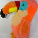 Acme TOUCAN Plush 1983 JUMBO Orange Stuffed Animal Rainforest Tropical Bird 2 FT