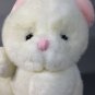 Chosun White Teddy Bear Plush Pink Ears & Nose Soft Stuffed Animal Lovey 9"