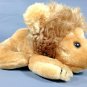 Wallace Berrie Cuddle Ups Lion LOVABLE Plush Vintage 1980 Bean Bag Toy Cat TAG
