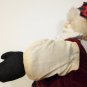 Santa Claus Doll Ceramic Face 1994 Four Star International 14" Cloth Body