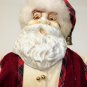 Santa Claus Doll Ceramic Face 1994 Four Star International 14" Cloth Body