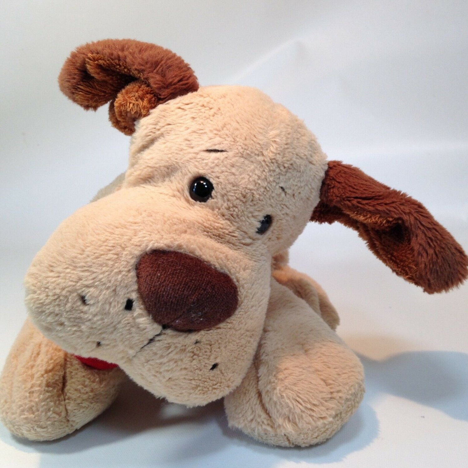 black and brown stuffed dog