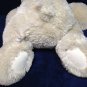 Fiesta Bunny Rabbit Plush Easter Furry Stuffed Animal GIFT TAG 15" Cream Color