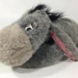 Disney Eeyore Bean Bag Plush Pooh Friend Collectible Embroidered Eyes 15" Grey