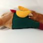 Kohls Plush Brown Moose Soft Stuffed Animal Reindeer Holiday Pillow 16"