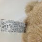 Russ Teddy Bear Plush Caress Soft Pets Tan Stuffed Animal #4568 Brown Bow Tie