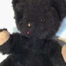 RARE Vintage Eden Toys Baby Black Teddy Bear Haiti Stuffed Animal Plush 14" RARE Vintage Eden Toys Baby Black Teddy Bear Haiti Stuffed Animal Plush 14"