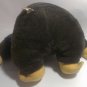 Nanco Gorilla LARGE Plush Stuffed Animal Ape Fat Round Monkey 13" made in Korea