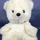 Sanei White Teddy Bear Plush ULTRA RARE JAPAN Soft Stuffed Animal 11"