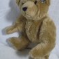 Knickerbocker Mr.Doodle Teddy Bear Plush #239 RARE 12" Jointed Tan w/Button