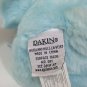 Dakin Blue CUDDLES Teddy Bear Plush Baby's First Christmas with Hat Scarf Tag 8"