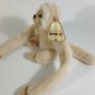 Aurora Banana Bunch Monkey Plush Chimp Beige Stuffed Animal 6" - #03172 Long Arm