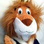 Rare Plush LION King Six Flags Great Adventure Stuffed Animal Cat w Crown 21"