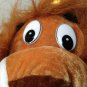Rare Plush LION King Six Flags Great Adventure Stuffed Animal Cat w Crown 21"