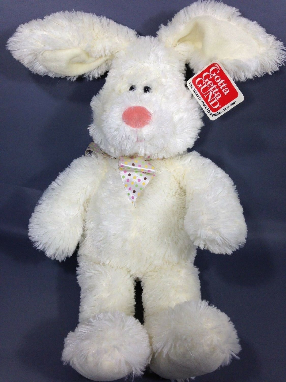 gund white bunny