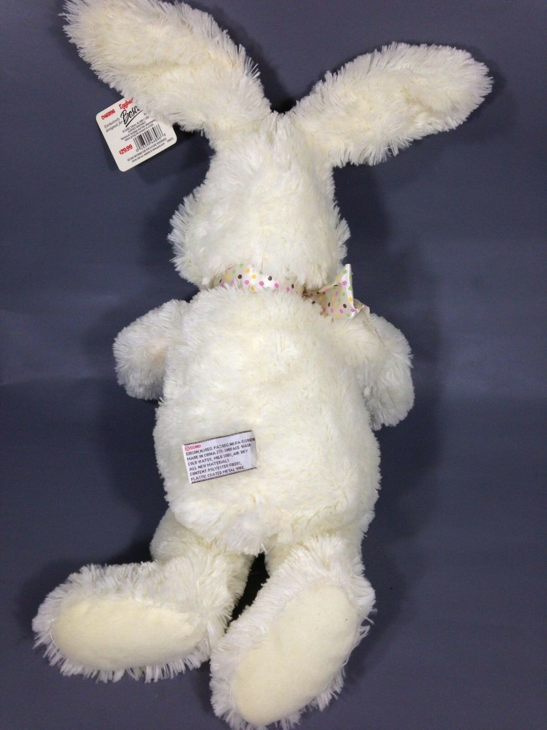 gund white bunny