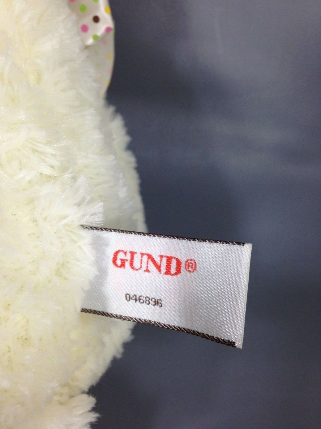 gund white bunny