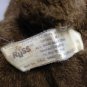 Russ Buckingham Teddy Bear Plush Brown Jointed Stuffed Animal 14" Korea No. 582
