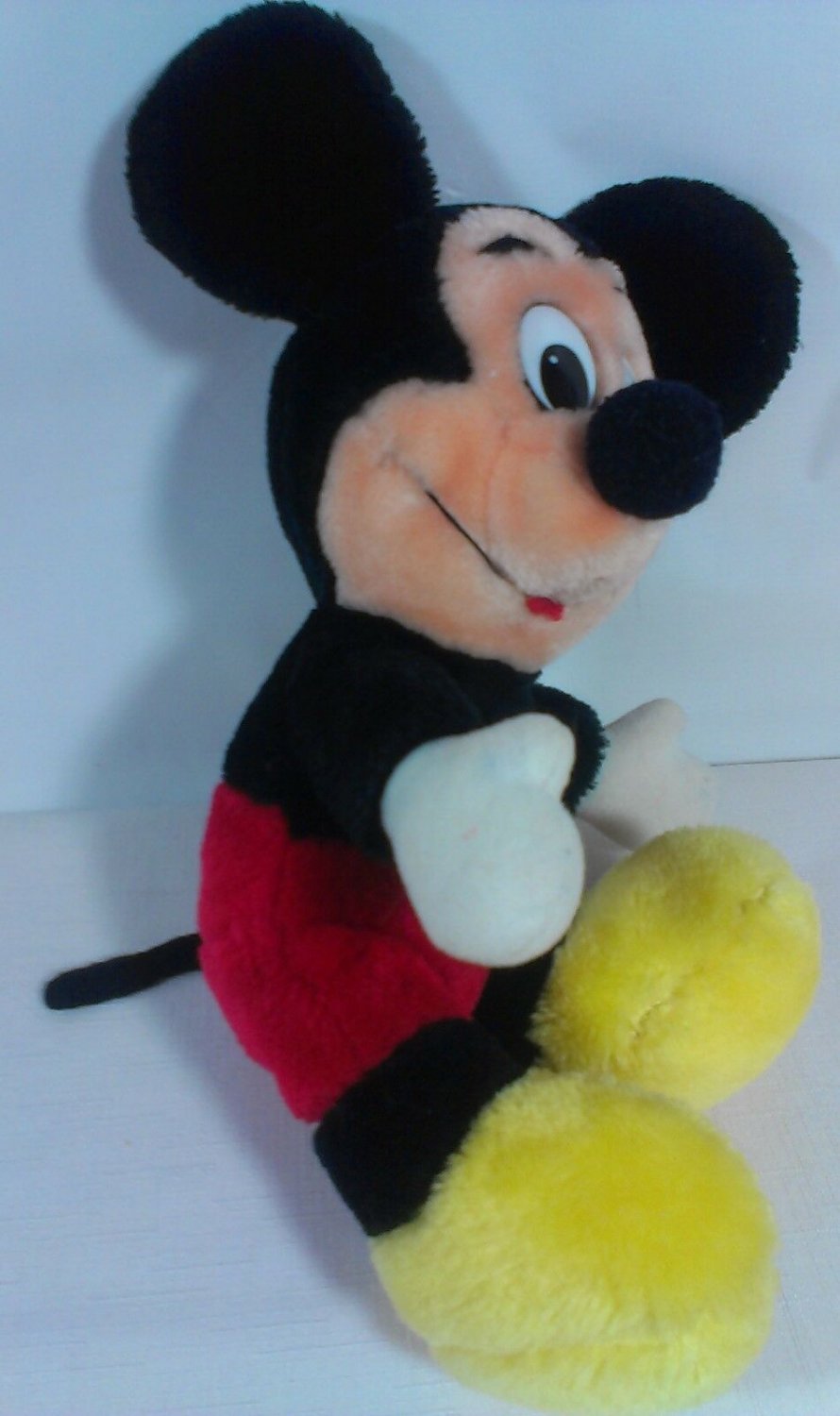 vintage mickey mouse stuffed doll