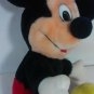 Mickey Mouse Stuffed Plush Doll Disney World DisneyLand 12" Vintage Toy