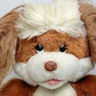Vintage Mighty Star Plush Sitting Puppy Dog Brown Stuffed Animal 10" Korea #4514