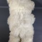 Vintage White Teddy Bear Plush Parisi Creations Furry Stuffed Animal 16" Claws
