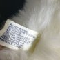 Vintage White Teddy Bear Plush Parisi Creations Furry Stuffed Animal 16" Claws