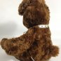 Bunny Rabbit Plush Atico Brown Green Stuffed Animal Hare Polka Dot Bow Toy 12"