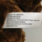 Bunny Rabbit Plush Atico Brown Green Stuffed Animal Hare Polka Dot Bow Toy 12"