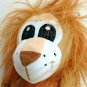 Idea Nuova Plush Lion Brown Soft Floppy Stuffed Animal Long Legs Embroidered 15"