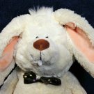 GUND Bunny Rabbit Plush RARE Bucktooth Polka Dot Bow Tie Cream Stuffed Animal GUND Bunny Rabbit Plush RARE Bucktooth Polka Dot Bow Tie Cream Stuffed Animal