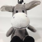 Bobble Head Gray Donkey Plush Sears Hoffman Estates Stuffed Grey Animal 6" Toy Bobble Head Gray Donkey Plush Sears Hoffman Estates Stuffed Grey Animal 6" Toy