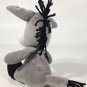Bobble Head Gray Donkey Plush Sears Hoffman Estates Stuffed Grey Animal 6" Toy
